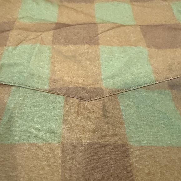 GIFTABLE Turquoise Haven Pearl Snap Flutter Sleeve shirt - Picture 10 of 11